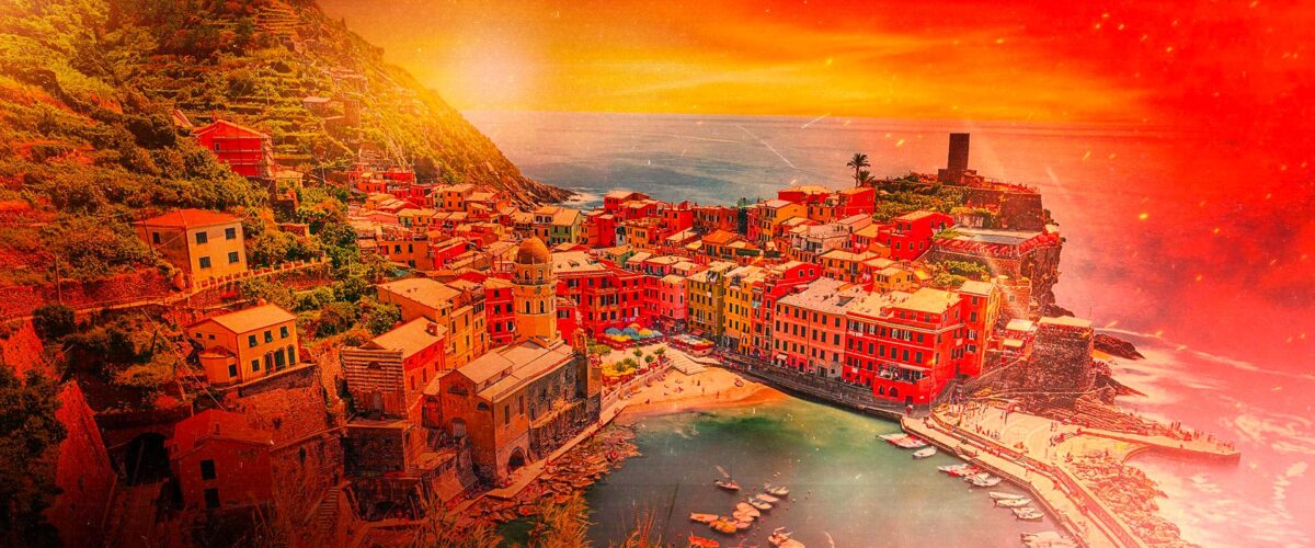 itinerario vespa aurelia cinque terre