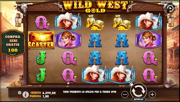 Slot vecchio west - Wild West Gold