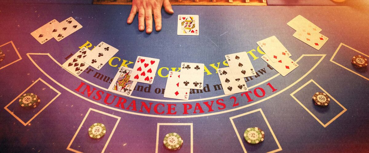 un tavolo da blackjack