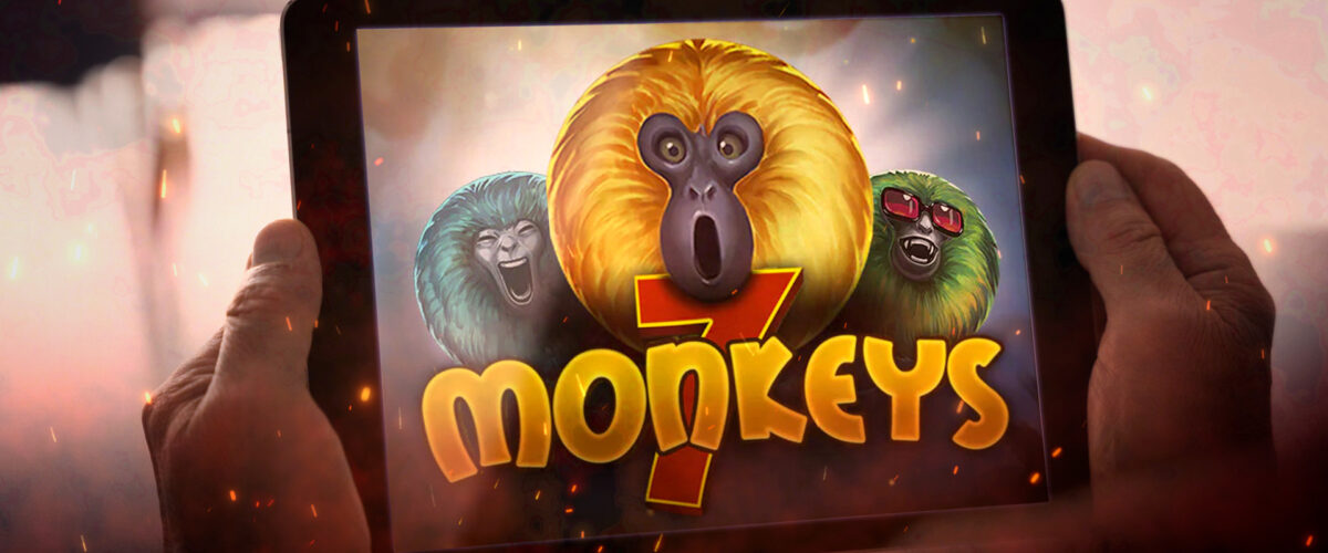 Voorbeeld van een populaire online slots machine, 7 Monkeys